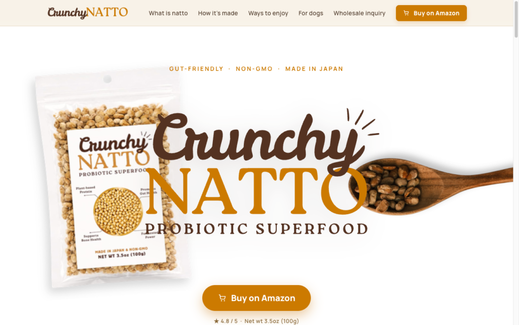 Crunchy Natto Launches on Amazon — A Modern, Crunchy Take on Japan’s Ancient Superfood, Now With Prime Delivery